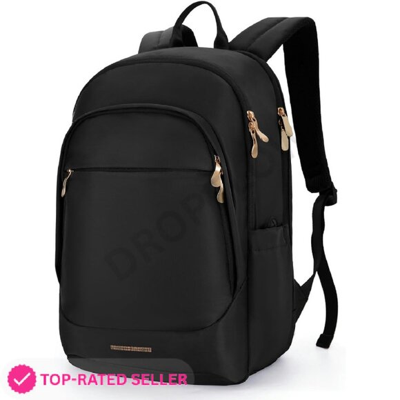 Brand New LIGHT FLIGHT Backpack 15.6 Black Laptop Bag - Picture 1 of 4